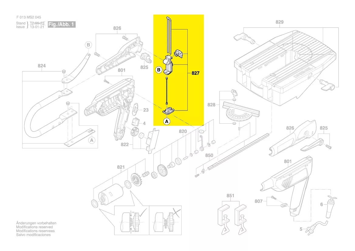 Guide de coupe réf. 2 610 Z03 720 pour Dremel MS20